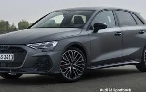 Audi S3 Sportback Quattro Stronic (245kw) October 2025