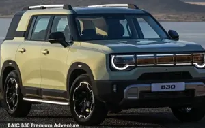 BAIC B30 1.5t Premium Adventure DCT November 2025