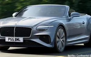 Bentley Continental GT Convertible V8 (hybrid) April 2025