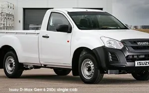 Isuzu D-Max Gen 6 D-MAX 250c S/C P/U April 2022