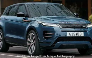 LAND ROVER RANGE ROVER EVOQUE Evoque 2.0d Autobiography 147kw (d200) January 2026