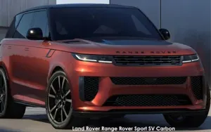 LAND ROVER RANGE ROVER SPORT 4.4 SV Carbon (p635) August 2025