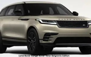 Land Rover Range Rover Velar 2.0d Belgravia (d200) January 2026