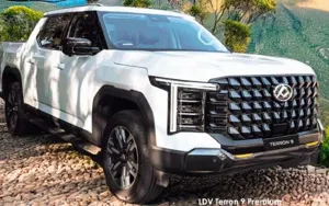 LDV Terron 9 2.5d Premium 4x4 A/T D/C P/U September 2025