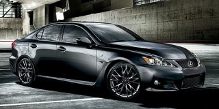 LEXUS IS-F Black January 2011