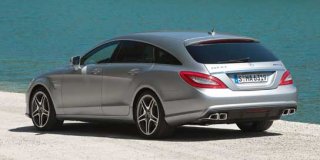 MERCEDES CLS SHOOTING BRAKE 63 AMG Speedshift December 2012
