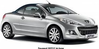 PEUGEOT 207 CC 1.6 THP Sport 2 BI-TONE ROOF April 2012